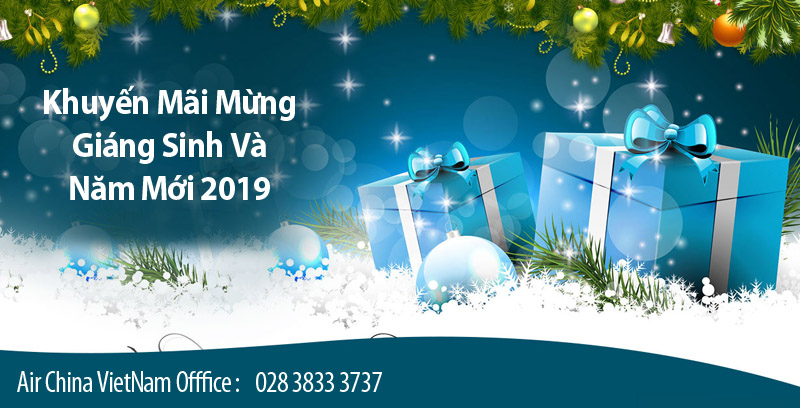 Khuyến mãi mừng Giáng Sinh và năm mới 2019